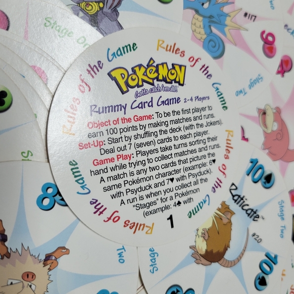 Pokemon Rumy Card Game - Picture 3 of 5